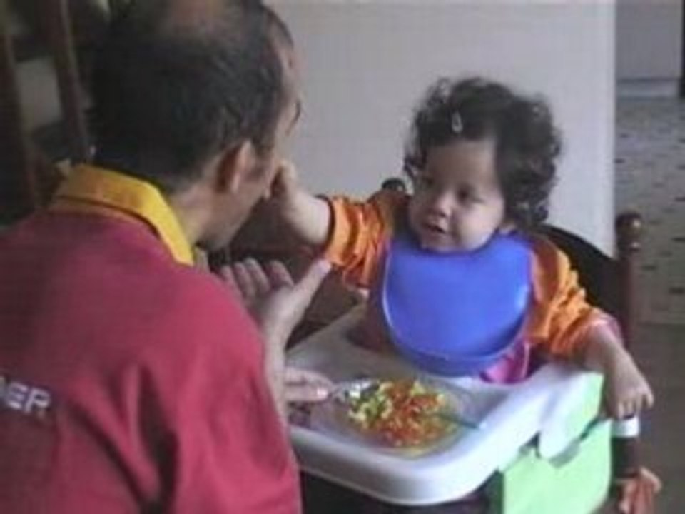 Mange, papa !