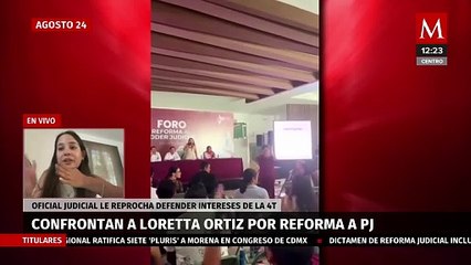 "Se aprovecha de la ignorancia para imponer la reforma judicial": abogada sobre Loretta Ortiz