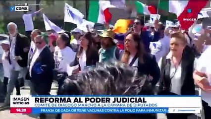 Continúan las protestas por la reforma al Poder Judicial