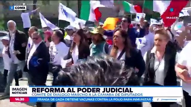 Continúan las protestas por la reforma al Poder Judicial
