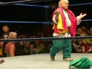 Finlay Vs Kenny dykstra en wrestlemania en valencia 2