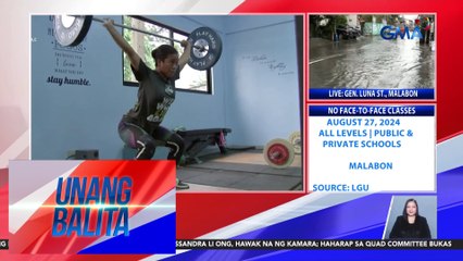 NCAA, bukas sa pagsama sa weightlifting at gymnastics sa kanilang sports events | Unang Balita