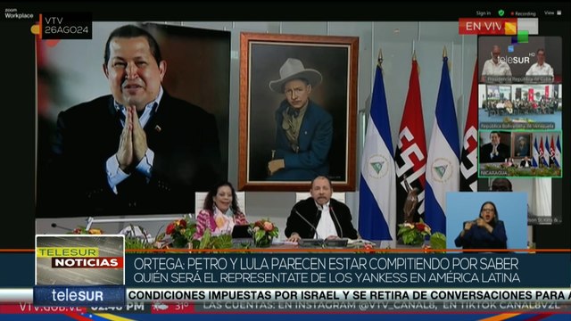 Pdte. Ortega se refiere a Petro como liderazgo que representa los intereses de Washington