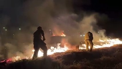 Corpo de Bombeiros contém incêndio devastador próximo ao Ecopark Morumbi