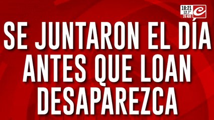 Caso Loan: imágenes exclusivas del encuentro entre Codazzi y Pellegrini