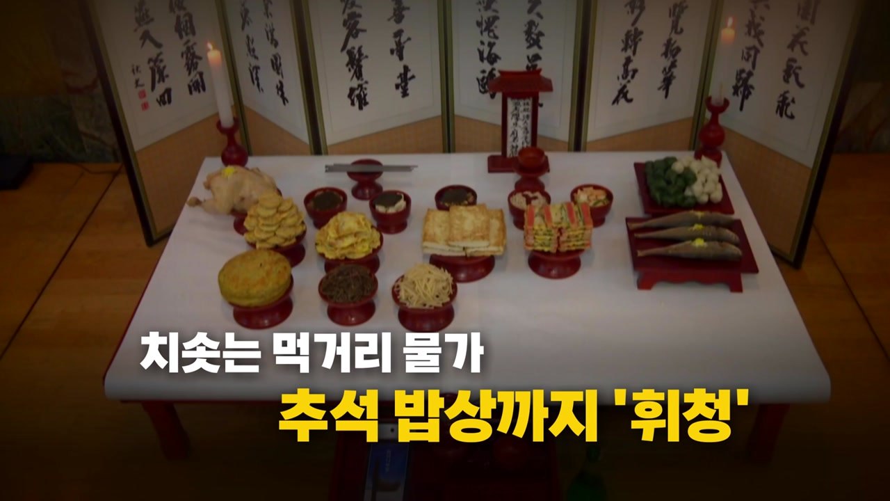 [영상] 추석 차례상 덮친 물가...작년보다 9% 오른다? / YTN