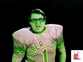 1970s Alex Karras FOOTBALL Super Toe kicking toy TV commercial