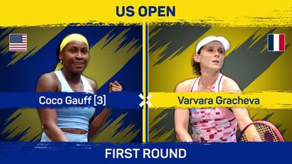 Download Video: Gauff begins US Open title defence with comfortable victory