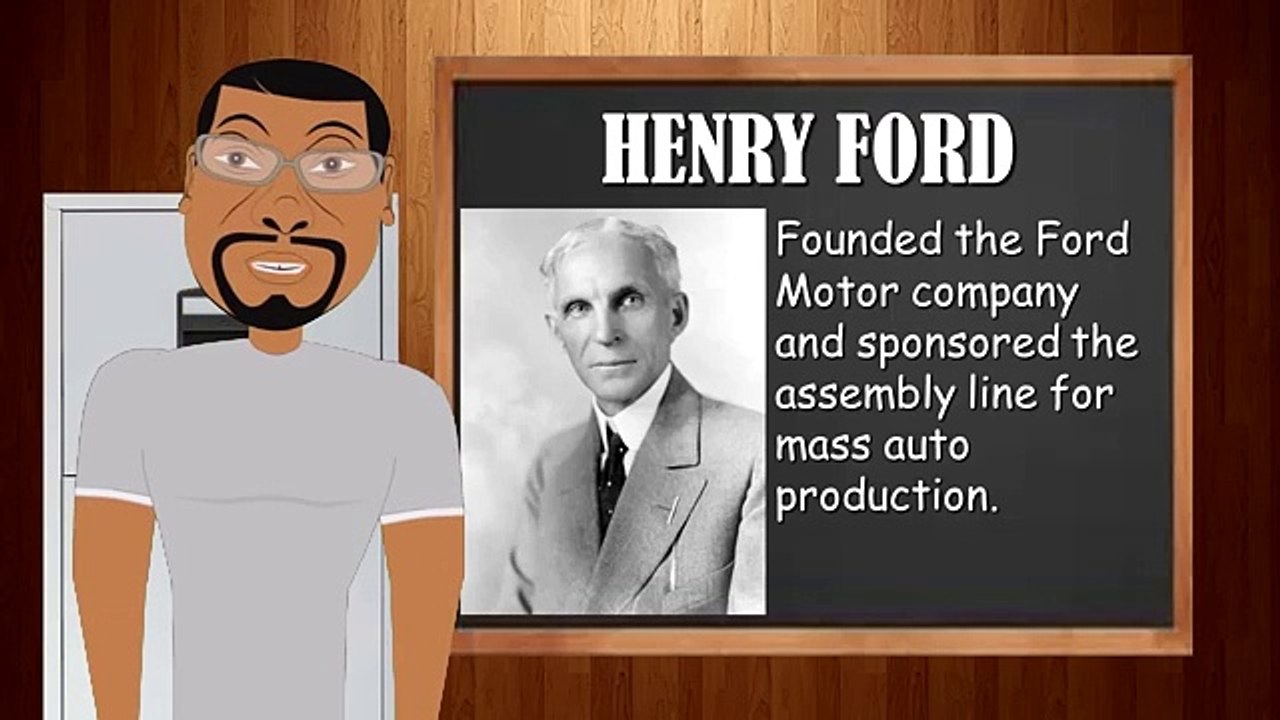 Henry Ford (Biography for Children) Famous Inventors (Cartoons for Children)(360P)