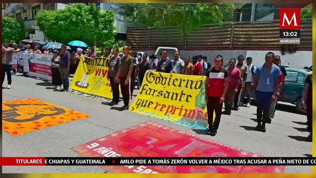 Normalistas de Ayotzinapa cuestionan nombramiento de Harfuch como titular de la SSPC
