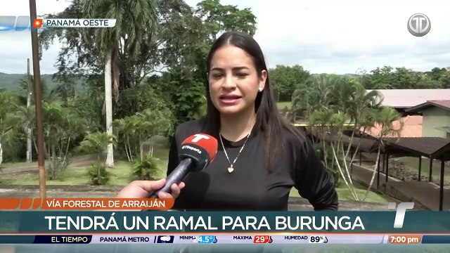 Alcaldesa de Arraiján explica detalles de proyecto para construir la vía Forestal