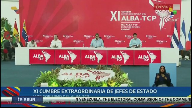 FTS 20:30 26-08: 11th Extraordinary ALBA-TCP Summit ends