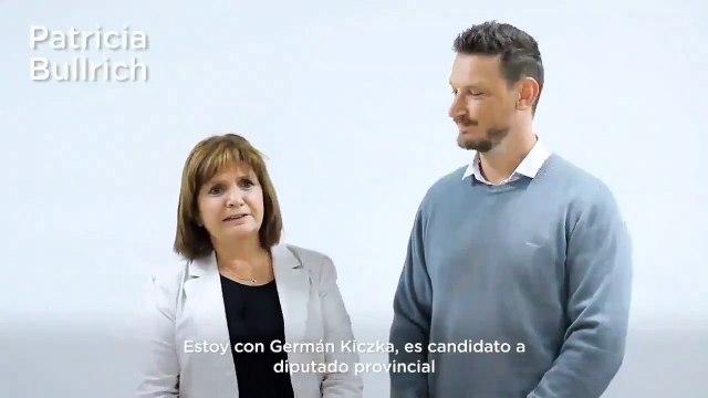Patricia Bullrich apareció en un video junto al ex exdiputado Germán Kiczka, acusado de pedofilia