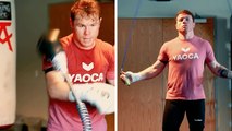 Canelo quiere poner a temblar a Edgar Berlanga con su fuerte preparación