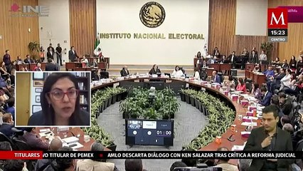 "Presento lo argumentos que considero que dan armonía al sistema": Claudia Zavala