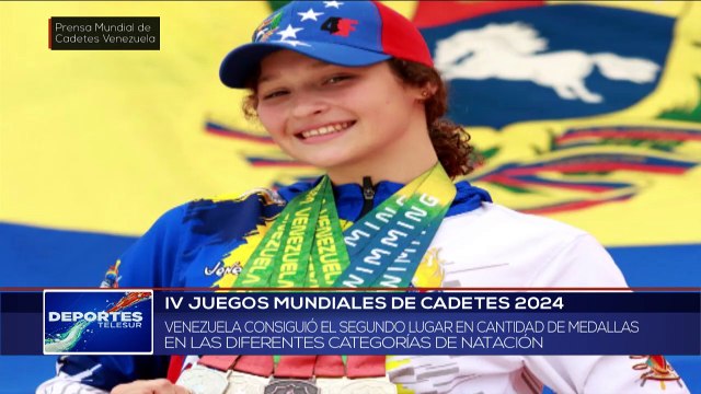 LLAMA DE LOS JUEGOS PARALÍMPICOS DE PARÍS DEPORTES TELESUR 26-08-2024