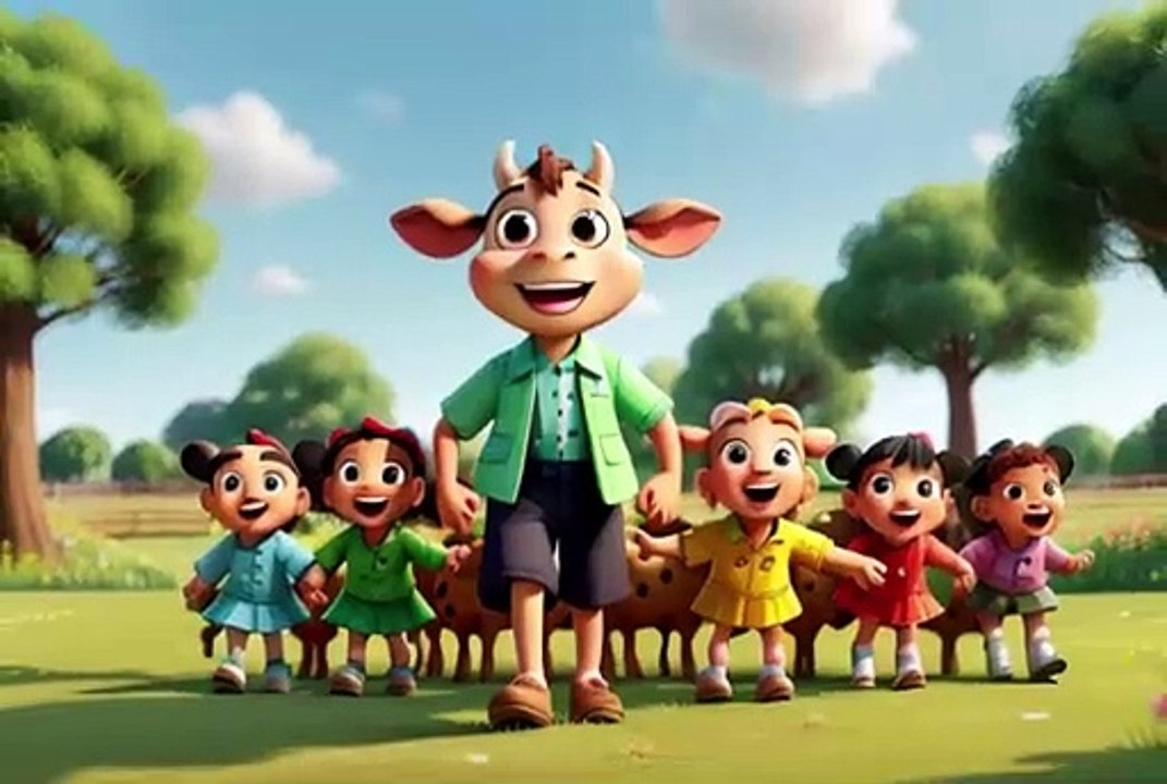 Happy Moo Moo Melody KidsMusic_kids story_kids animation_baby songs_nursery rhymes