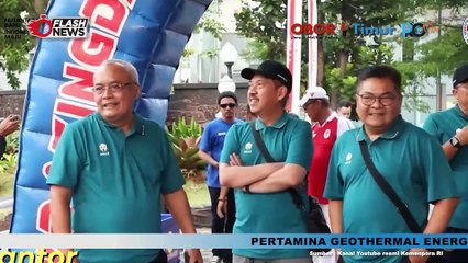 Kemenpora Gelar Jalan Sehat Dan Senam Bersama Dengan Forses dan Forkosam