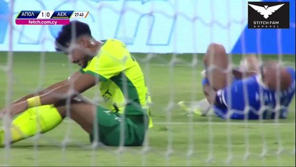 Apollon Fc Vs Aek Larnaca 1-2 Highlights And Goals