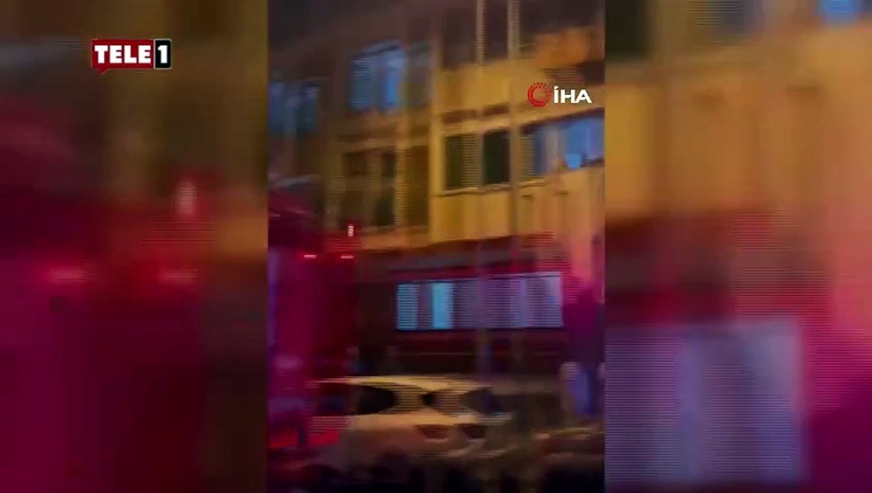 Balkondan atlayan vatandaş, 1 saniye önce konulan minderin üzerine düştü