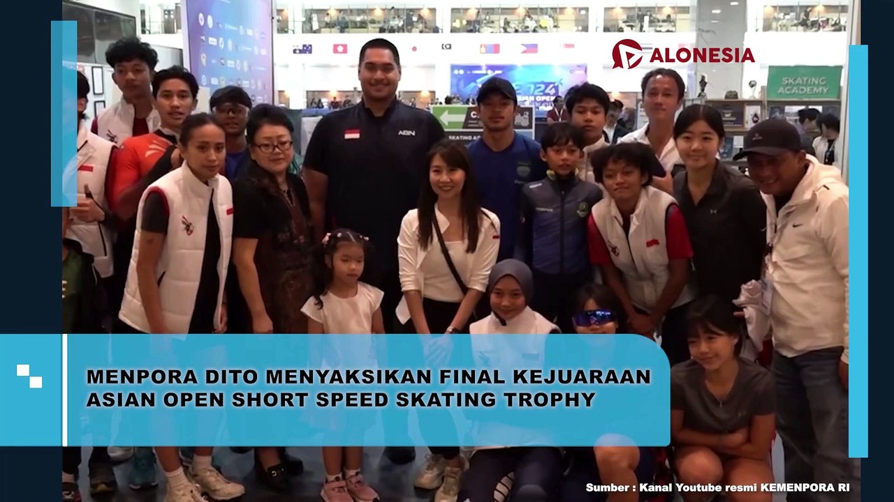Mepora Dito Menyaksikan Final Kejuaraan Asian O...