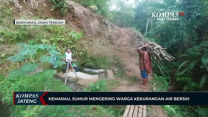 Kemarau, Sumur Mengering Warga Kekurangan Air Bersih