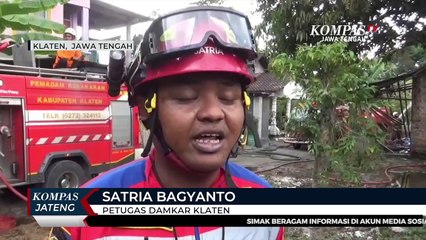 Gudang Kain Perca di Tengah Permukiman Ludes Terbakar