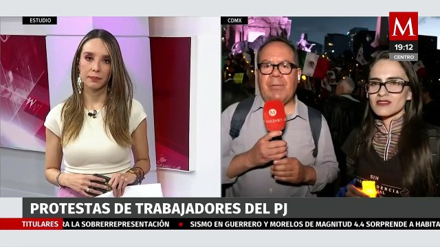 Comienza protesta contra reforma al Poder Judicial en el Ángel de la Independencia