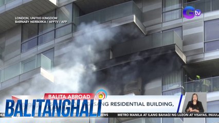 25th floor ng isang residential building, nasunog | Balitanghali