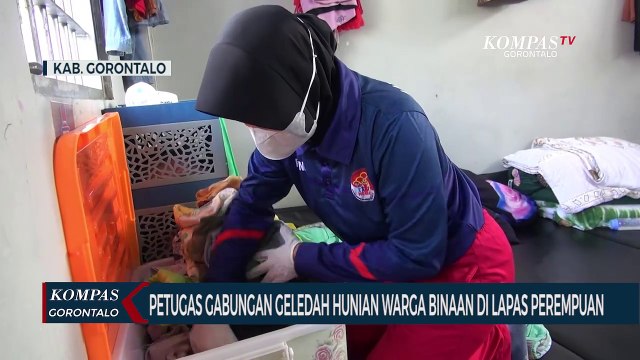 Cegah Narkoba dan Barang Berbahaya, Petugas Gabungan Geledah Hunian Warga Binaan Lapas Perempuan