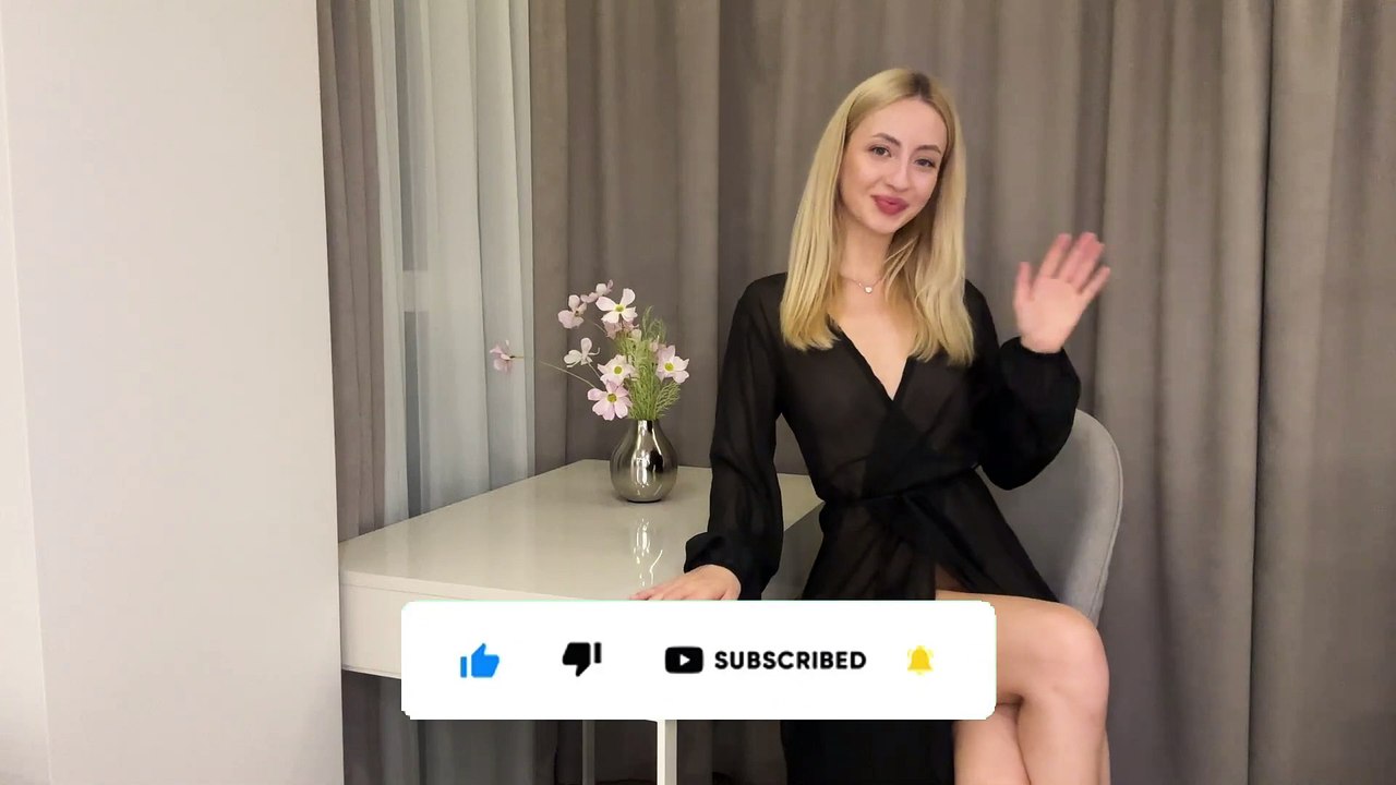 Girl show How do you clean a kitchen table_ Transparent Haul No Bra See Through Try On