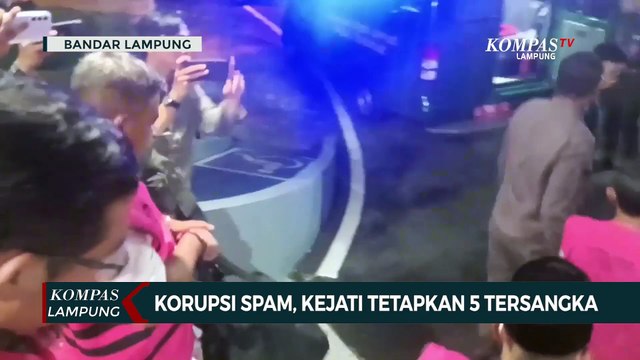 Korupsi SPAM Bandar Lampung, Kejati Tetapkan 5 Tersangka