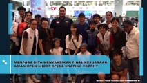 Menpora Dito Berikan Dukungan, Jakarta Tuan Rumah Kejuaraan Ice Skating Asia