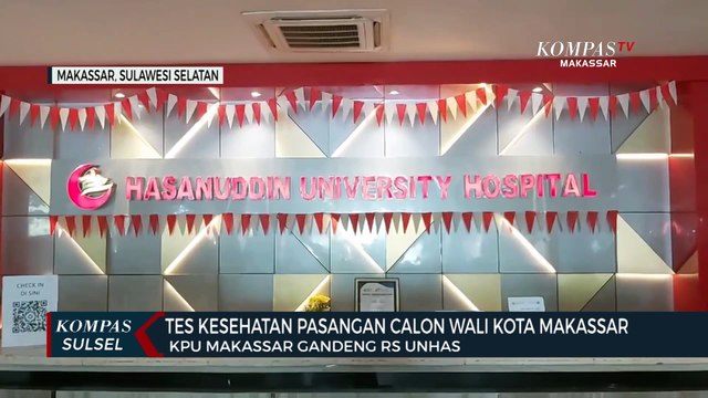 Tes Kesehatan Pasangan Calon Wali Kota Makassar