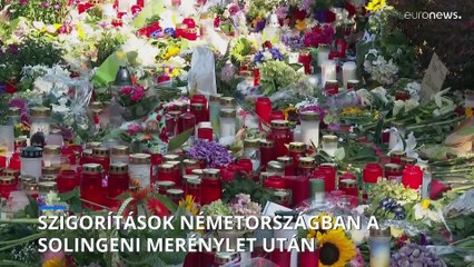 Szigorítások jönnek Németországban a solingeni késes merénylet után