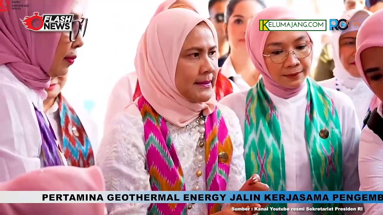 Iriana Jokowi Tinjau Vaksinasi Anak di  Posyandu di Makassar