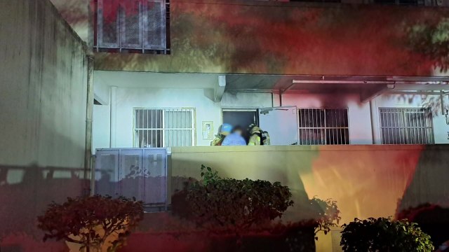 전북 완산 아파트 불...거동 불편한 60대 전신 화상 / YTN