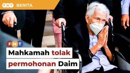 Mahkamah tolak permohonan Daim kes didengar hakim lain