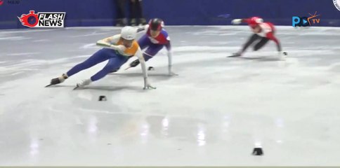 Menpora Dito Saksikan Final Kejuaraan Asian Open Short Speed Skating Tropy