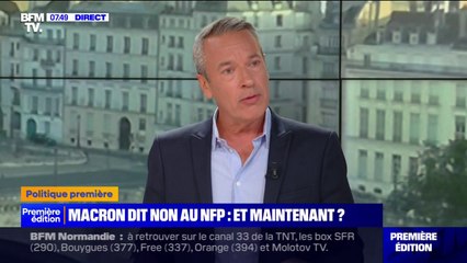 ÉDITO - Macron dit non au NFP: "Cette décision, c'est aussi une machine à fabriquer du ressentiment et de la désaffection pour la politique"