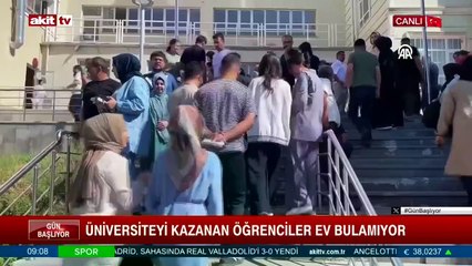 Üniversiteyi kazanan öğrenciler ev bulamıyor