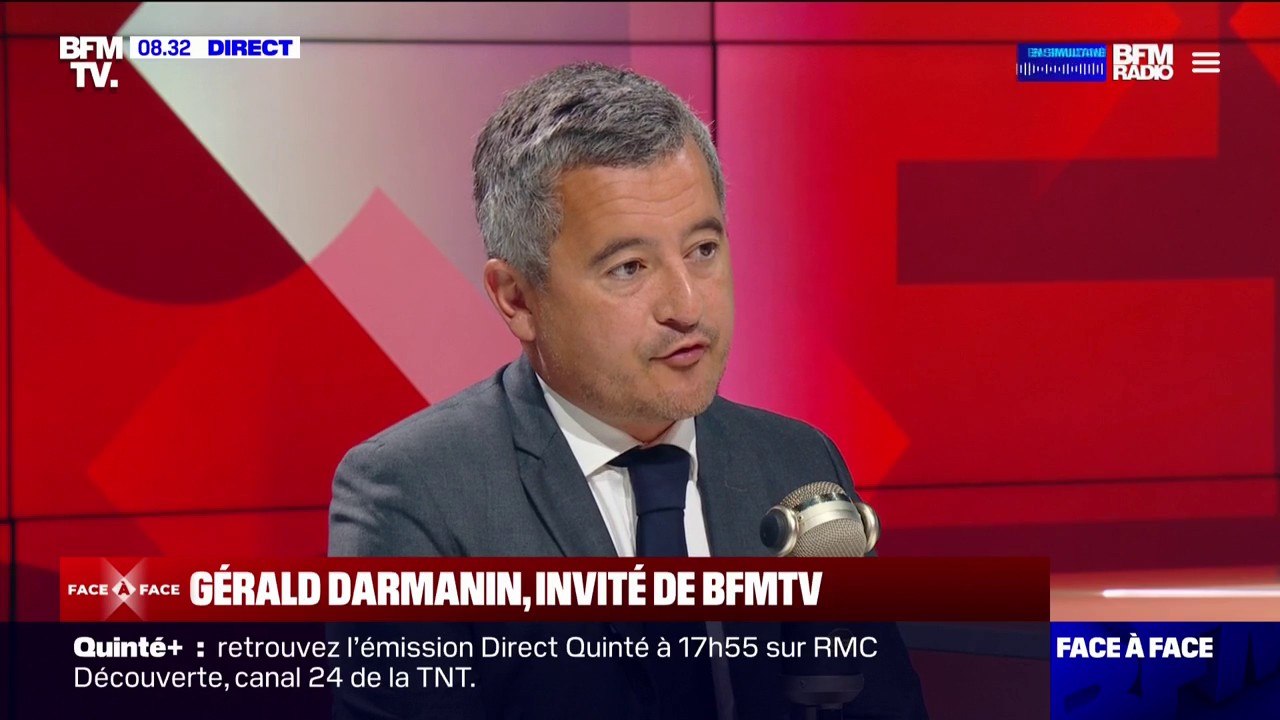 "Il était un délinquant de la route": Gérald Darmanin revient sur le profil du chauffard ayant tué un gendarme à Mougins
