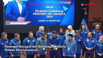 idwan Kamil-Suswono Daftar Pilgub Jakarta ke KPU Besok Siang