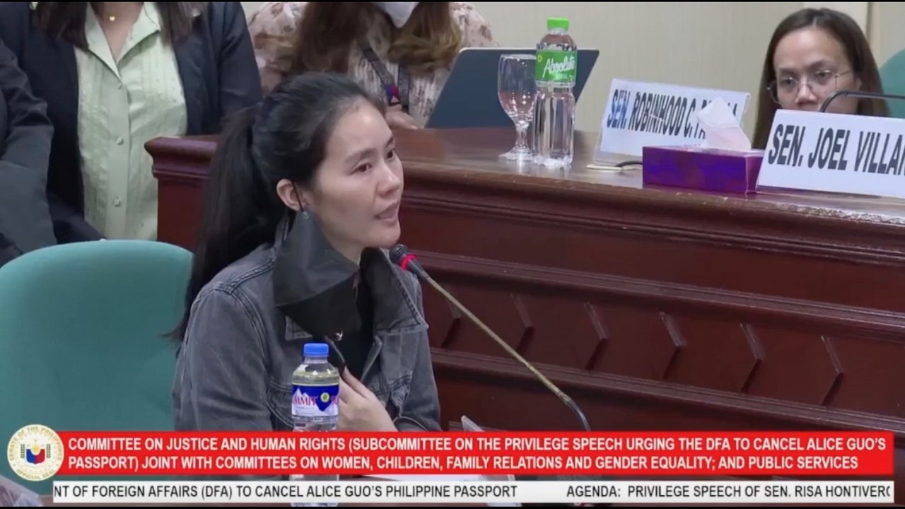 “Sure ako. Hindi ko po alam” - Shiela Guo on the location of her sister Alice Guo | GMA Integrated News