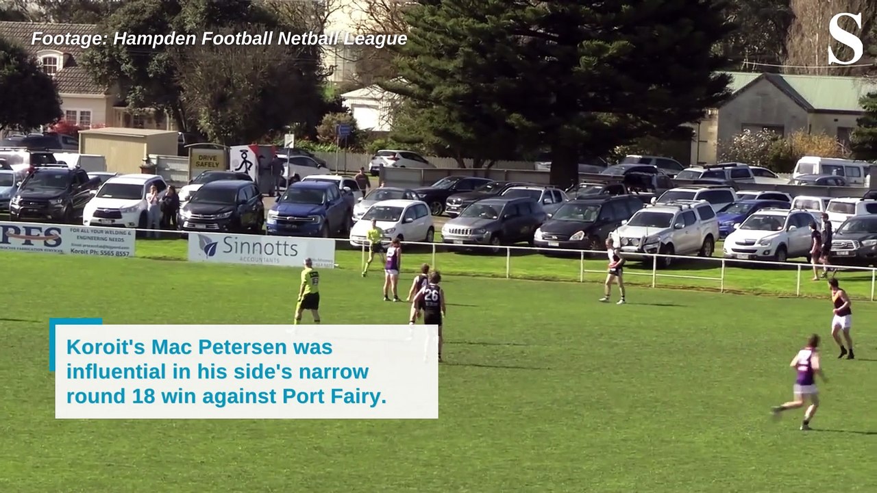 Mac Peterson round 18 highlights