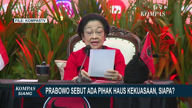 Siapa yang Dimaksud Prabowo Sebagai Pihak Haus Kekuasaan?
