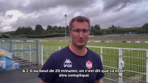 OLYMPIQUE SAINT-QUENTIN - RACING CLUB DE LENS (B) (3-2) - Interview de David D’ASCENZO