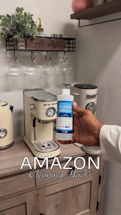 Coffee Machine Descaler Cleaner | Liquid To Descale Automatic Coffee Makers & Espresso Machines | Amna Arshad Shop