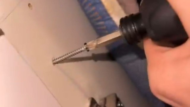 Effortless and effective way to remove stripped screws by using a drill