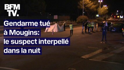 Gendarme tué à Mougins: le suspect interpellé dans la nuit
